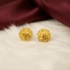 1 Gram Gold Plated Floral Stud