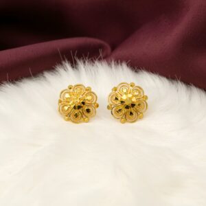 1 Gram Gold Plated Stud