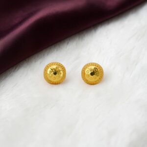 1 Gram Gold Plated Stud