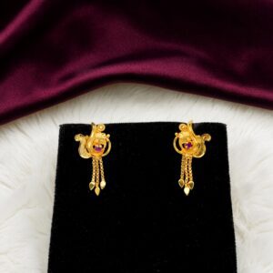 1 Gram Gold Plated Drop Earring