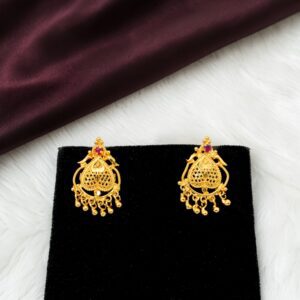 1 Gram Gold Plated Drop Earring