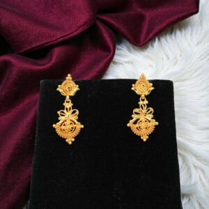 1 Gram Gold Plated Drop Earring