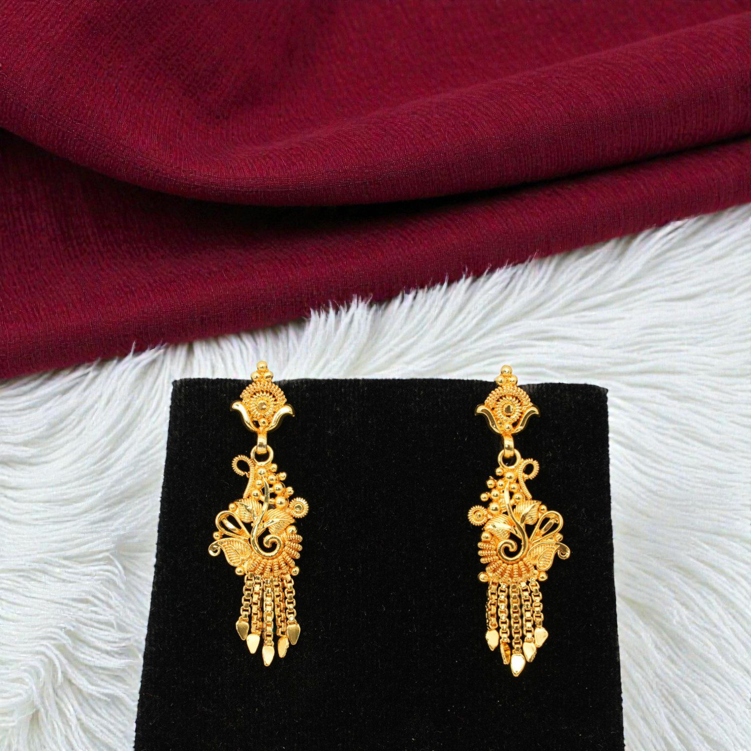 Long Size Drop Earring