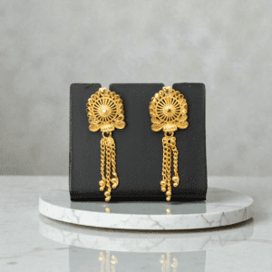 1 Gram Gold Plated Drop Earring