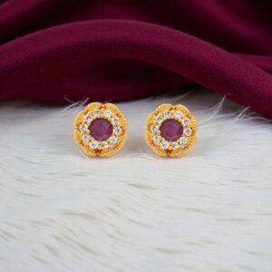 Small Size Floral AD Stud