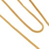 Micro Gold Plated Box Pattern Chain (Thick Size)